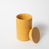 Cotton Swab Holder - Marigold Terrazzo Toothbrush Holders