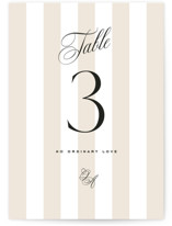 Modern Romance Table Numbers