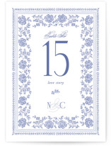 Embroidered Table Numbers