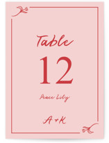 Love in Bloom Table Numbers