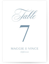 Coastal Charm Table Numbers