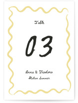 Amore Mio Table Numbers