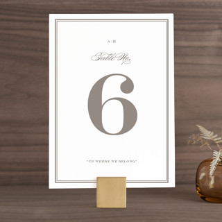 Field Table Numbers