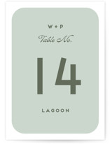 Penumbra Table Numbers