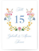 Everlasting Romance Table Numbers