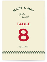 Trattoria Table Numbers
