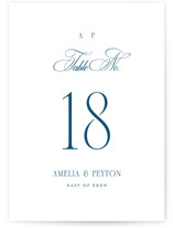 Hilton Table Numbers