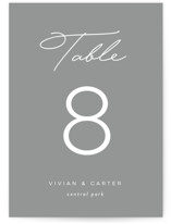 Wedding Table Numbers