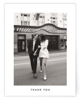 Framed Minimalist Wedding Thank You Cards