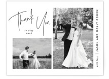 signature frames Wedding Thank You Cards