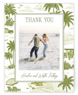 BeachToile Wedding Thank You Cards