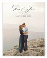 Mountainview Wedding Thank You Cards