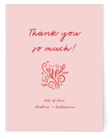 Love in Bloom Wedding Thank You Cards