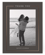 Mulholland Foil-Pressed Wedding Thank You Cards