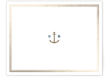 Foil-Pressed Flat Wedding Thank You Cards