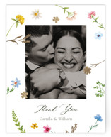 Foil-Pressed Flat Wedding Thank You Cards