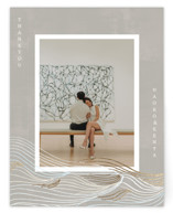 Asahi Foil-Pressed Wedding Thank You Cards