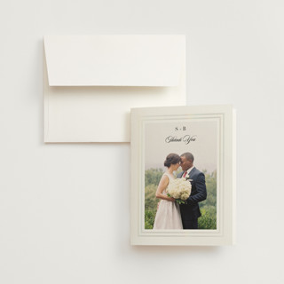 Side by Side Gloss-Press® Wedding Thank You Cards