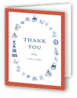 Nautical Fun Thank You Cards