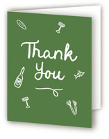 First Course Party Thank You Cards