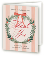 Festive Party Thank You Cards