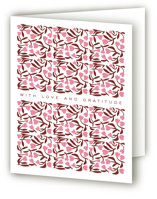 Heart Flowers Thank You Cards