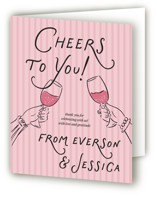 Galentines Cheers Thank You Cards