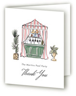 Poolside Cocktails Thank You Cards