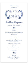 Botanical Dream Letterpress Long Programs