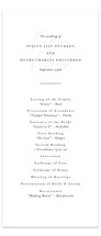 Bespoke Letterpress Long Programs