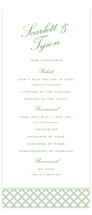 Garden Trellis Letterpress Long Programs