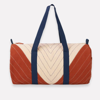 Triangle Canvas Duffle Bag Tote Bag