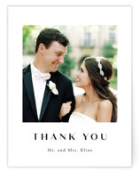 Wedding Thank You Postcards