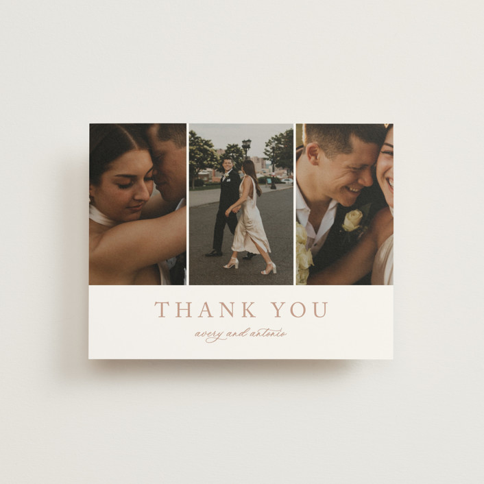 Minted Wedding Thank You Cards