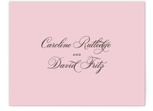 Wedding Thank You Postcards