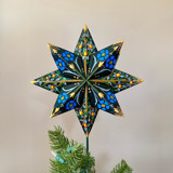 Blue Flower Tree Topper Tree Toppers