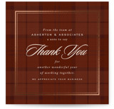 Classic thanks Foil-Pressed Thanksgiving Cards