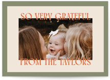 Cheerful Stack Thanksgiving Cards
