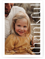 thankful side Thanksgiving Cards