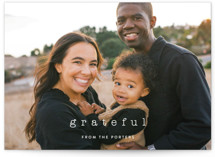 Typewriter Thanksgiving Cards