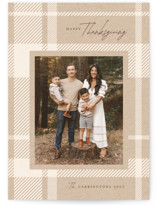 Krafty Plaid Thanksgiving Cards