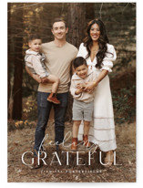 feeling grateful Thanksgiving Cards
