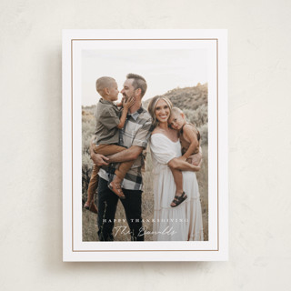 Simple Lines Thanksgiving Cards