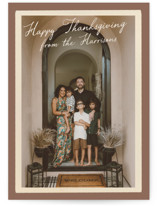 Vintage photo card Thanksgiving Cards