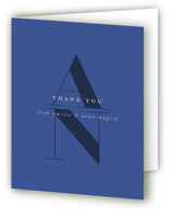 Centro Folded Wedding Thank You Cards