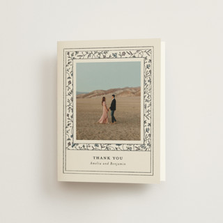 Hansen Folded Wedding Thank You Cards