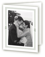 Court Folded Wedding Thank You Cards