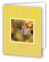 Folded Wedding Thank You Cards