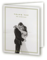 museo Folded Wedding Thank You Cards