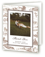 Folded Wedding Thank You Cards